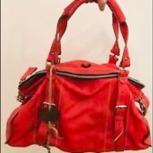 True Religion Leather Stella Weekender Bag!